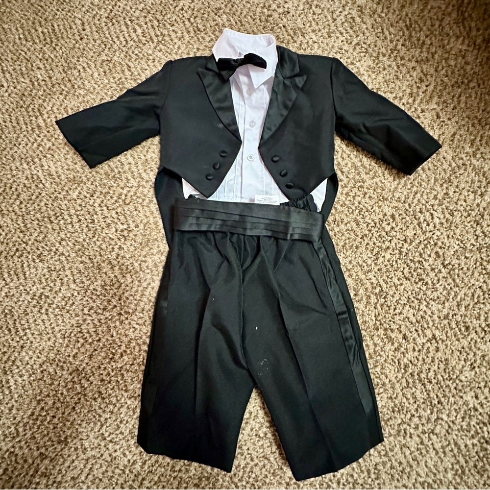 Black Formal Tuxedo for Infant